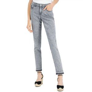 Inc International Concepts Women's Mid-Rise Straight-Leg Jeans 12/31
